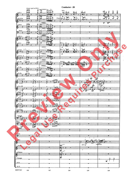 Symphonic Movement 內爾希伯爾 樂章 總譜 | 小雅音樂 Hsiaoya Music