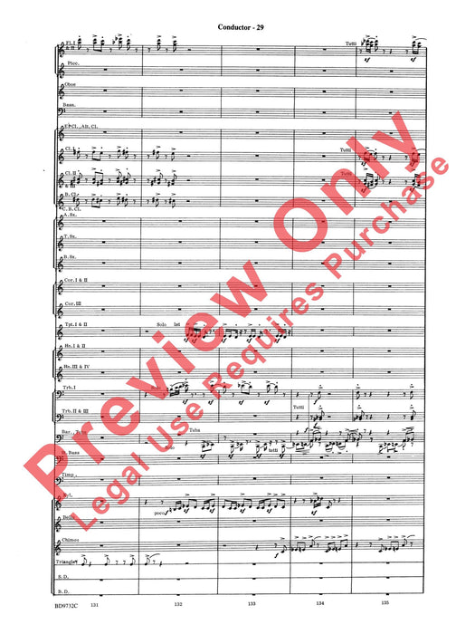 Symphonic Movement 內爾希伯爾 樂章 總譜 | 小雅音樂 Hsiaoya Music