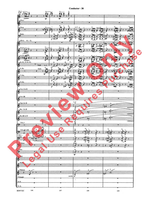 Symphonic Movement 內爾希伯爾 樂章 總譜 | 小雅音樂 Hsiaoya Music