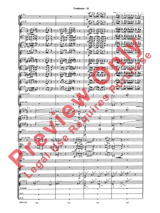 Symphonic Movement 內爾希伯爾 樂章 總譜 | 小雅音樂 Hsiaoya Music