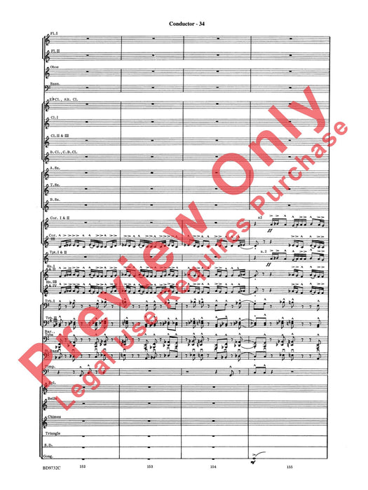 Symphonic Movement 內爾希伯爾 樂章 總譜 | 小雅音樂 Hsiaoya Music