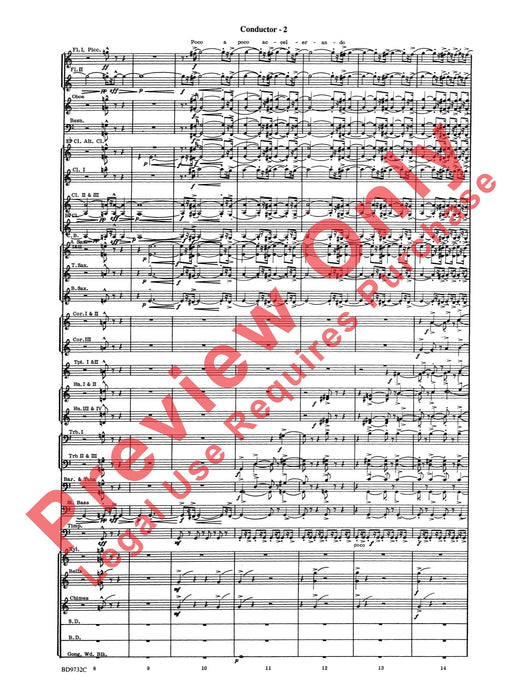 Symphonic Movement 內爾希伯爾 樂章 總譜 | 小雅音樂 Hsiaoya Music