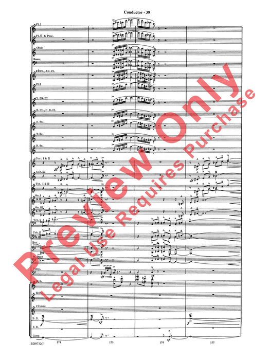 Symphonic Movement 內爾希伯爾 樂章 總譜 | 小雅音樂 Hsiaoya Music