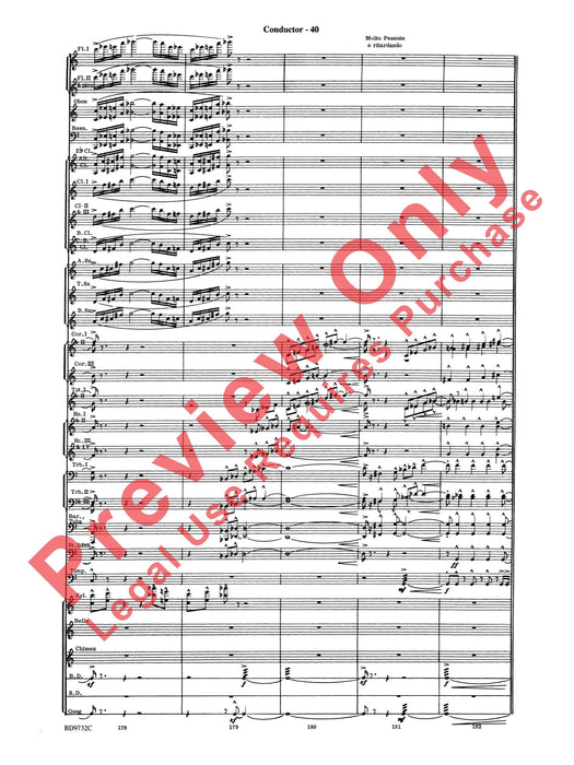 Symphonic Movement 內爾希伯爾 樂章 總譜 | 小雅音樂 Hsiaoya Music