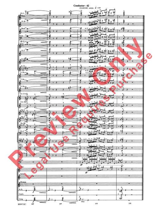 Symphonic Movement 內爾希伯爾 樂章 總譜 | 小雅音樂 Hsiaoya Music