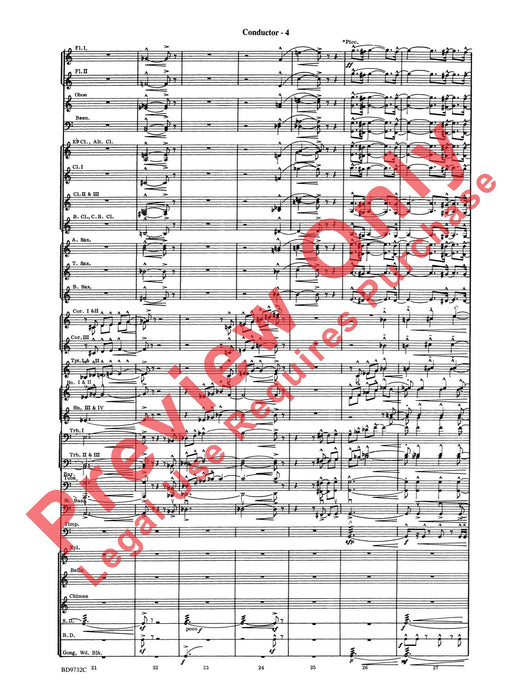 Symphonic Movement 內爾希伯爾 樂章 總譜 | 小雅音樂 Hsiaoya Music