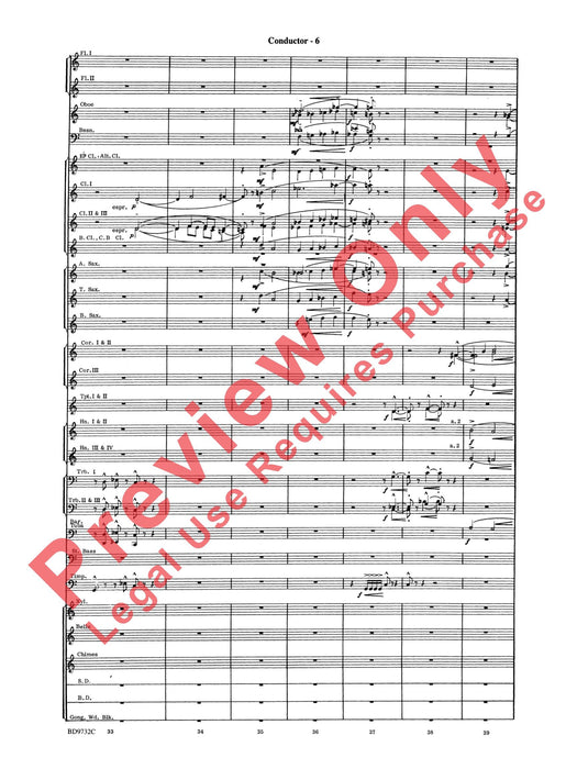 Symphonic Movement 內爾希伯爾 樂章 總譜 | 小雅音樂 Hsiaoya Music