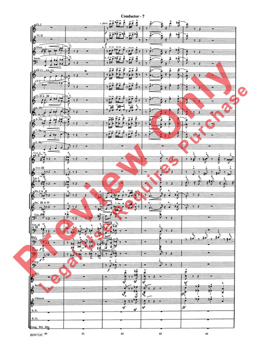 Symphonic Movement 內爾希伯爾 樂章 總譜 | 小雅音樂 Hsiaoya Music