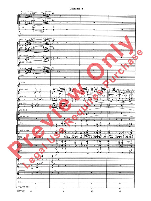 Symphonic Movement 內爾希伯爾 樂章 總譜 | 小雅音樂 Hsiaoya Music