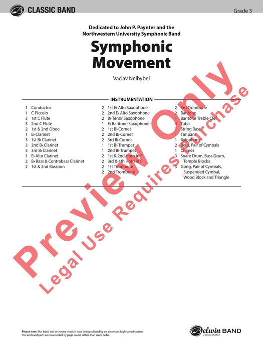 Symphonic Movement 內爾希伯爾 樂章 | 小雅音樂 Hsiaoya Music