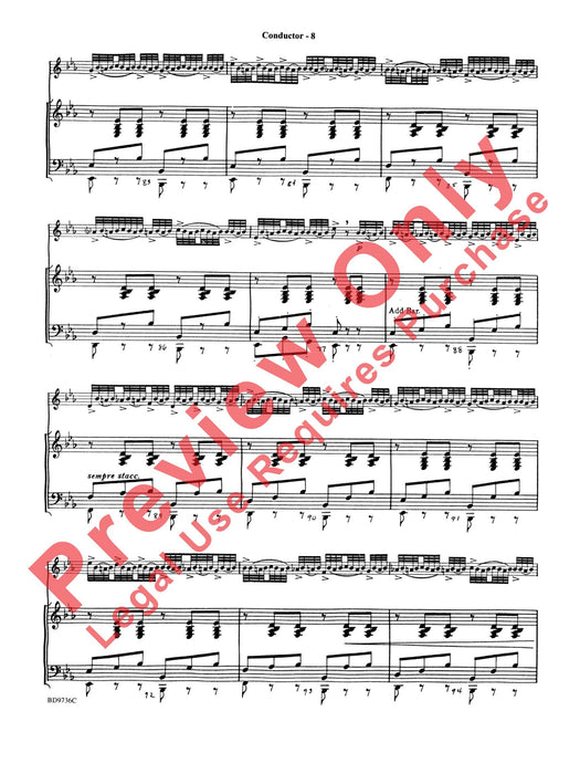 Carnival of Venice Cornet (Trumpet) Solo with Band Accompaniment 短號 小號 獨奏 伴奏 總譜 | 小雅音樂 Hsiaoya Music