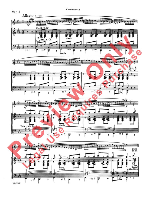 Carnival of Venice Cornet (Trumpet) Solo with Band Accompaniment 短號 小號 獨奏 伴奏 總譜 | 小雅音樂 Hsiaoya Music