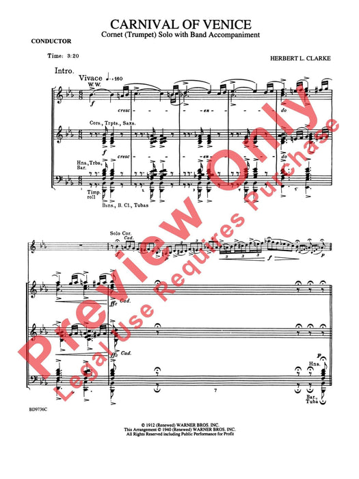 Carnival of Venice Cornet (Trumpet) Solo with Band Accompaniment 短號 小號 獨奏 伴奏 | 小雅音樂 Hsiaoya Music