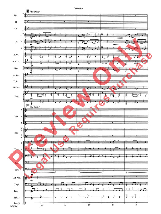 Songs of Sailor and Sea 總譜 | 小雅音樂 Hsiaoya Music