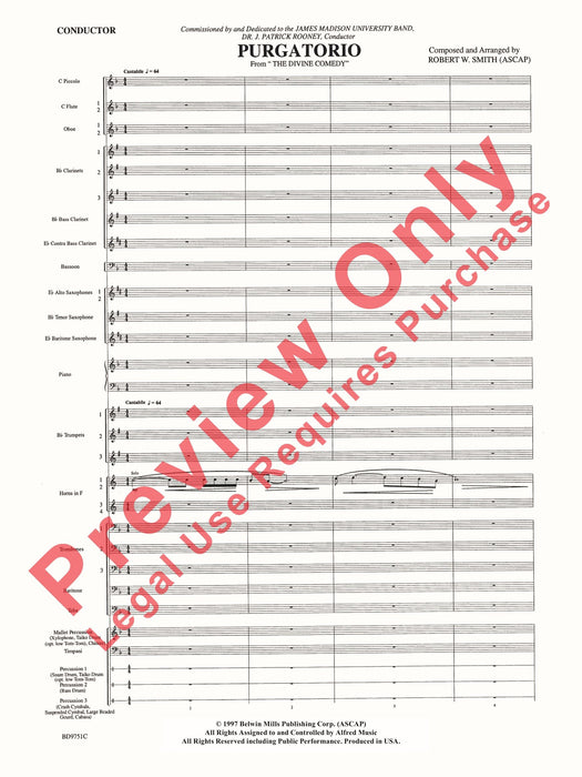 Purgatorio From The Divine Comedy 總譜 | 小雅音樂 Hsiaoya Music