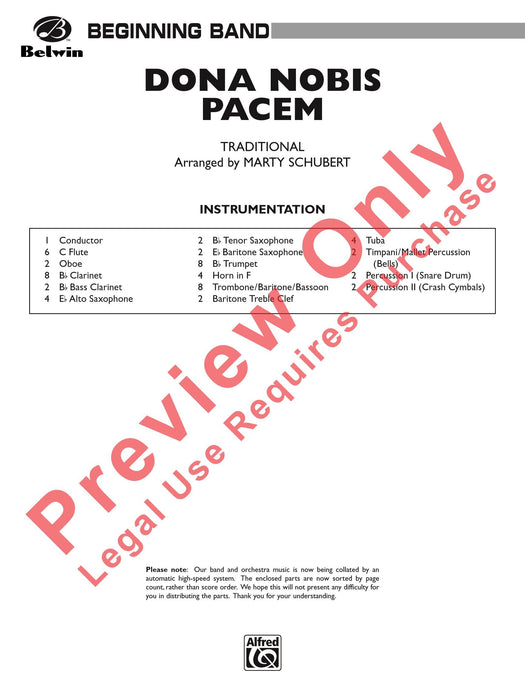 Dona Nobis Pacem 給我們安寧 總譜 | 小雅音樂 Hsiaoya Music