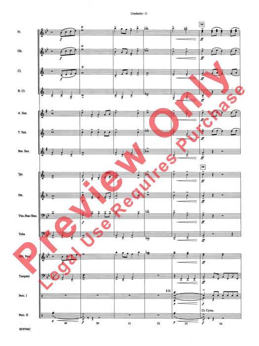 Glorioso (A Fanfare and Procession for Band) 號曲 總譜 | 小雅音樂 Hsiaoya Music