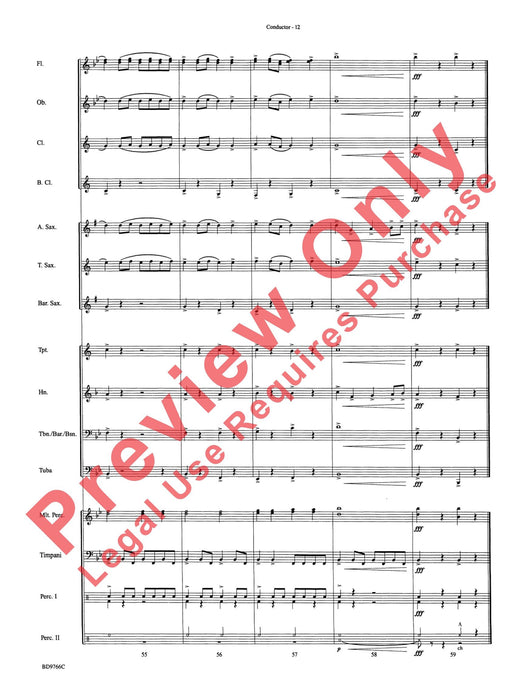 Glorioso (A Fanfare and Procession for Band) 號曲 總譜 | 小雅音樂 Hsiaoya Music