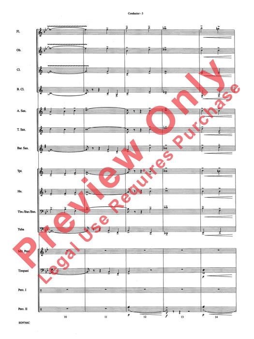 Glorioso (A Fanfare and Procession for Band) 號曲 總譜 | 小雅音樂 Hsiaoya Music