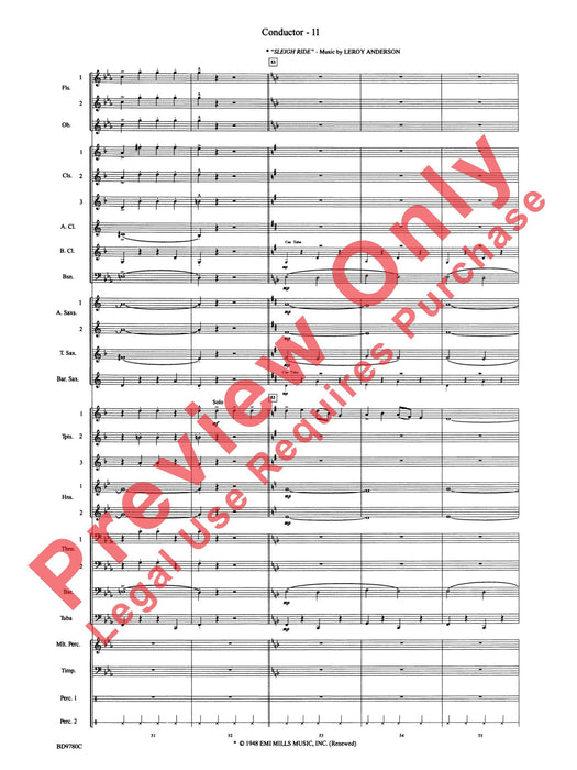 Holiday Cheers Featuring: Winter Wonderland / Sleigh Ride 總譜 | 小雅音樂 Hsiaoya Music