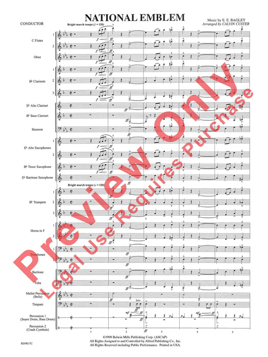 National Emblem 總譜 | 小雅音樂 Hsiaoya Music