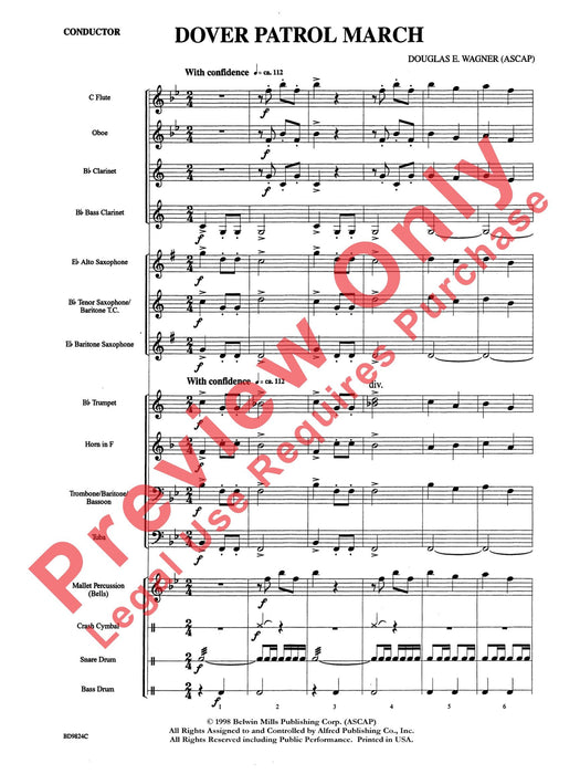 Dover Patrol March 進行曲 總譜 | 小雅音樂 Hsiaoya Music