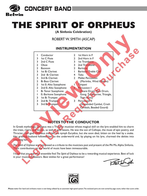 The Spirit of Orpheus (A Sinfonian Celebration) 奧菲斯 交響曲 | 小雅音樂 Hsiaoya Music