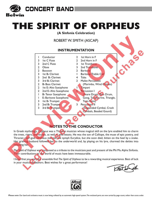 The Spirit of Orpheus (A Sinfonian Celebration) 奧菲斯 交響曲 | 小雅音樂 Hsiaoya Music