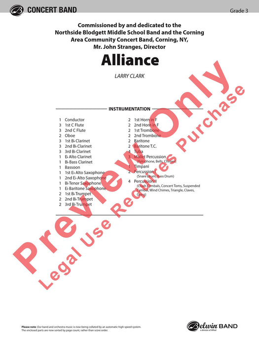 Alliance 總譜 | 小雅音樂 Hsiaoya Music