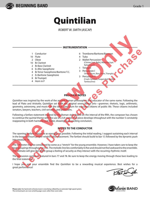 Quintilian | 小雅音樂 Hsiaoya Music