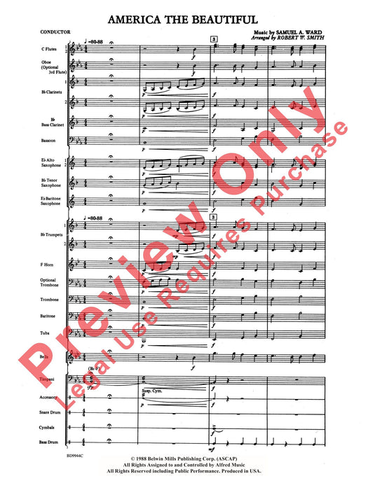 America the Beautiful 總譜 | 小雅音樂 Hsiaoya Music