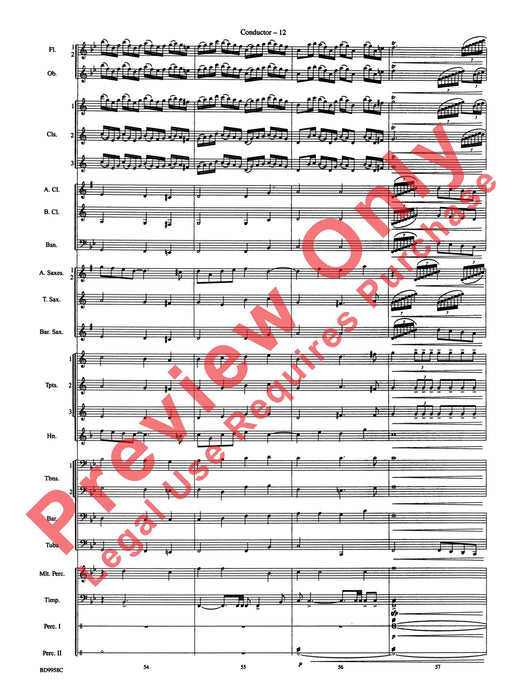 Fanfare and Processional on an Old English Carol 號曲 耶誕頌歌 總譜 | 小雅音樂 Hsiaoya Music