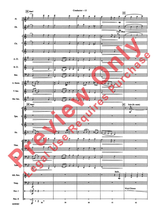 Fanfare and Processional on an Old English Carol 號曲 耶誕頌歌 總譜 | 小雅音樂 Hsiaoya Music