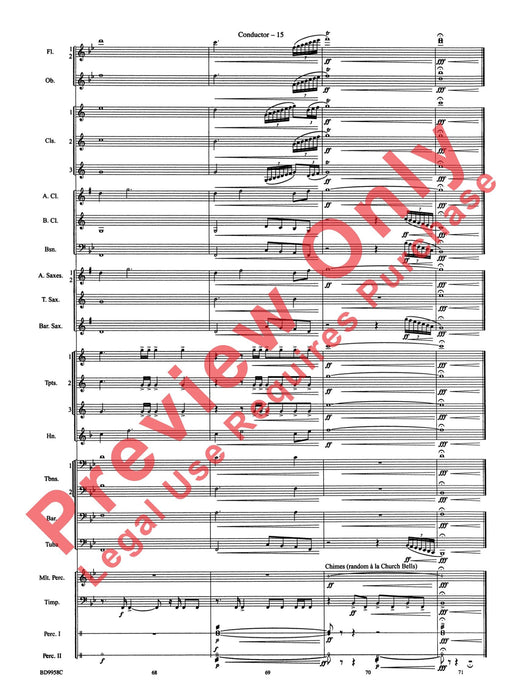 Fanfare and Processional on an Old English Carol 號曲 耶誕頌歌 總譜 | 小雅音樂 Hsiaoya Music