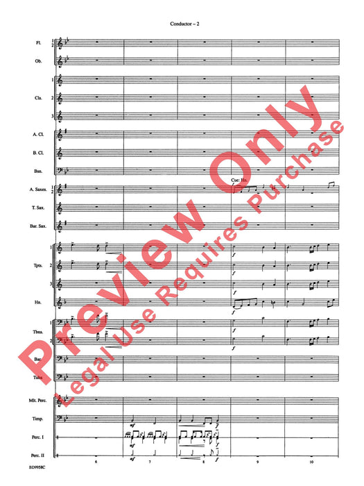 Fanfare and Processional on an Old English Carol 號曲 耶誕頌歌 總譜 | 小雅音樂 Hsiaoya Music