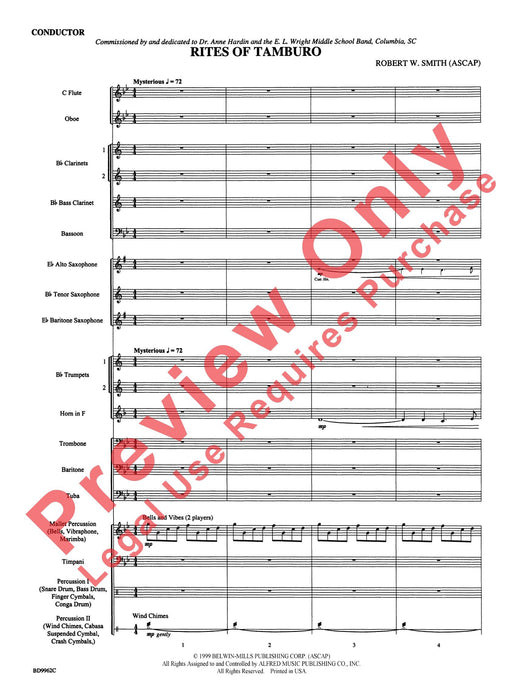 Rites of Tamburo 總譜 | 小雅音樂 Hsiaoya Music