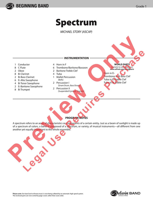 Spectrum 總譜 | 小雅音樂 Hsiaoya Music