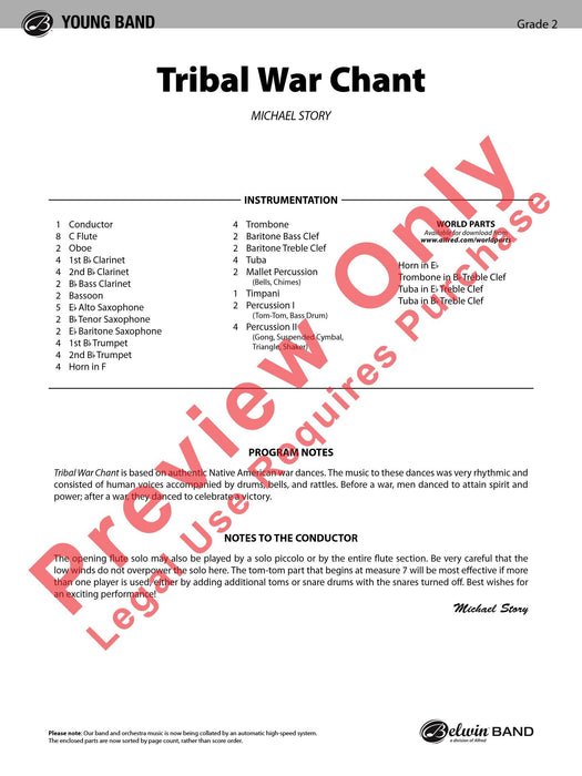 Tribal War Chant 聖歌 總譜 | 小雅音樂 Hsiaoya Music