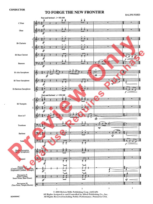 To Forge the New Frontier 總譜 | 小雅音樂 Hsiaoya Music