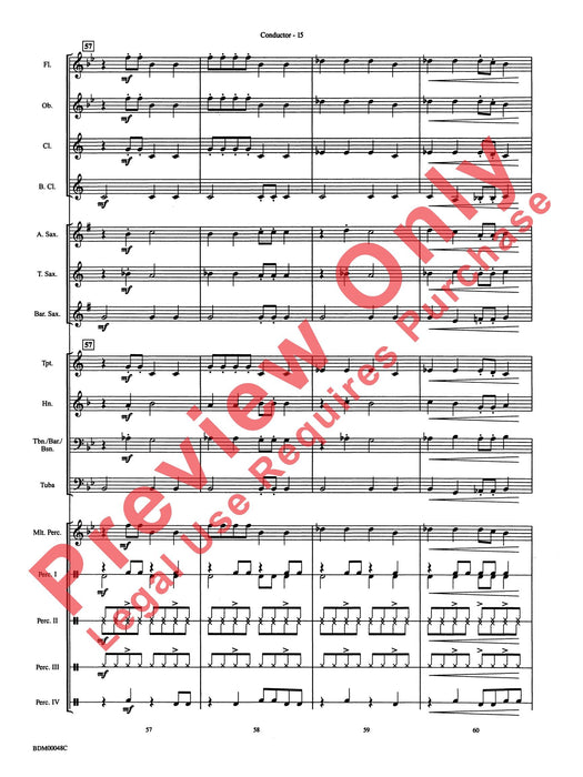 Ka Boom Percussion Section Feature 擊樂器 總譜 | 小雅音樂 Hsiaoya Music