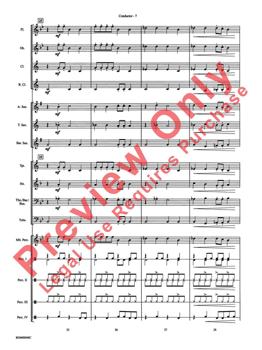 Ka Boom Percussion Section Feature 擊樂器 總譜 | 小雅音樂 Hsiaoya Music