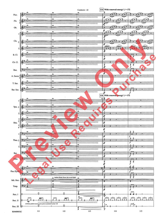 The Iliad (from The Odyssey (Symphony No. 2)) 交響曲 總譜 | 小雅音樂 Hsiaoya Music