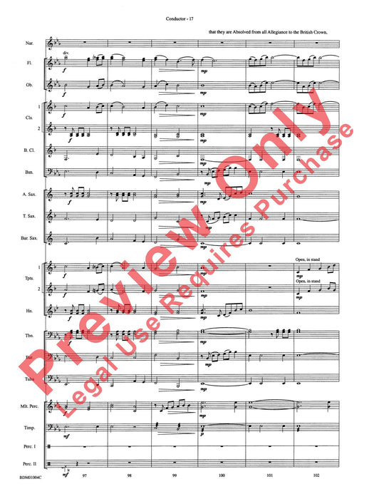 A Jefferson Portrait 總譜 | 小雅音樂 Hsiaoya Music