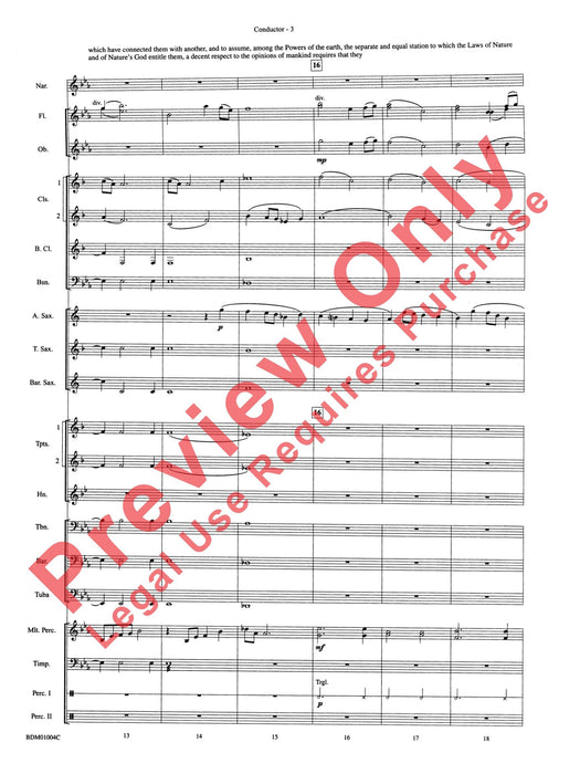 A Jefferson Portrait 總譜 | 小雅音樂 Hsiaoya Music