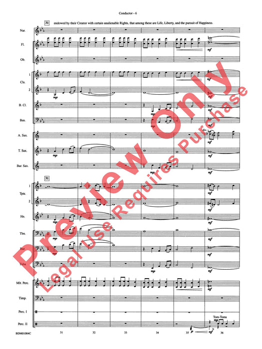 A Jefferson Portrait 總譜 | 小雅音樂 Hsiaoya Music