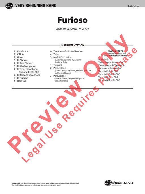 Furioso 總譜 | 小雅音樂 Hsiaoya Music