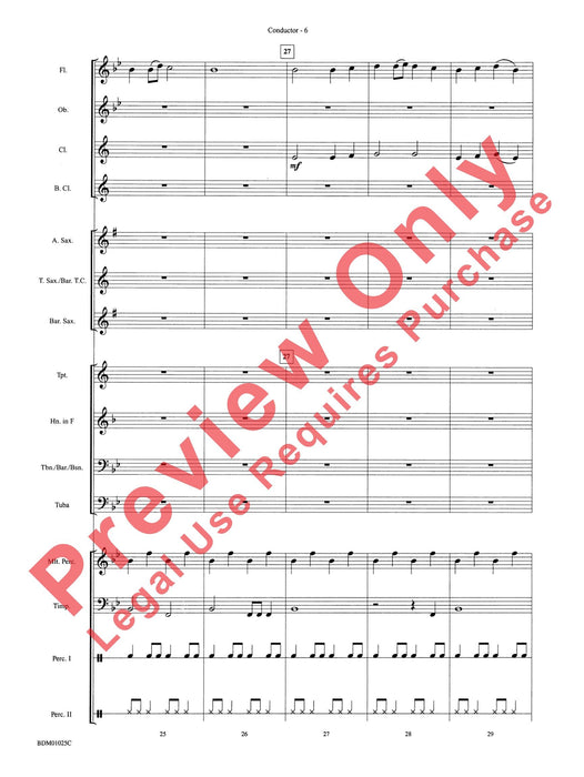 Vandivere Fanfare 號曲 總譜 | 小雅音樂 Hsiaoya Music