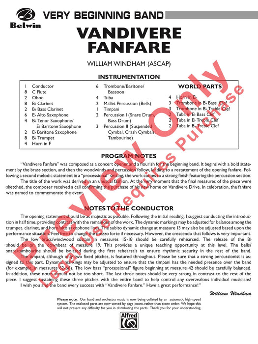 Vandivere Fanfare 號曲 | 小雅音樂 Hsiaoya Music