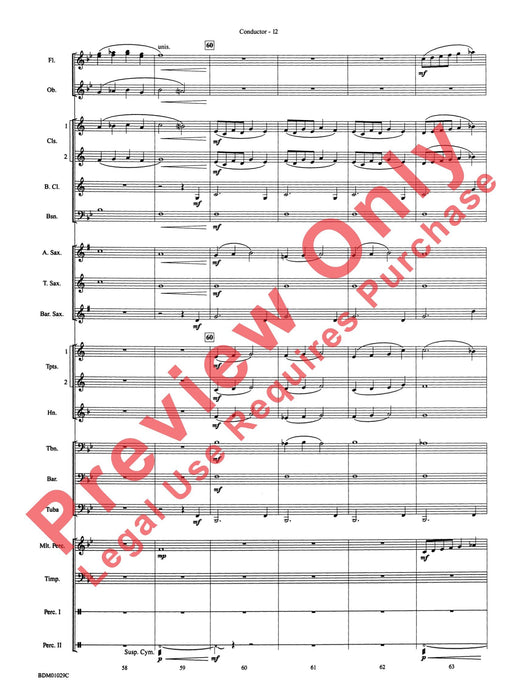 Medieval Legend A Fantasy for Band 傳奇曲 幻想曲 總譜 | 小雅音樂 Hsiaoya Music