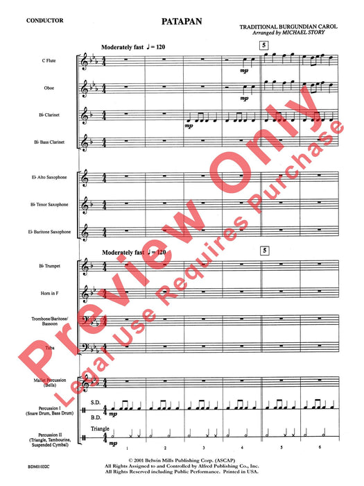 Patapan 總譜 | 小雅音樂 Hsiaoya Music